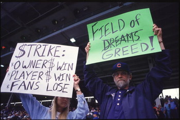 1994 MLB Strike fans