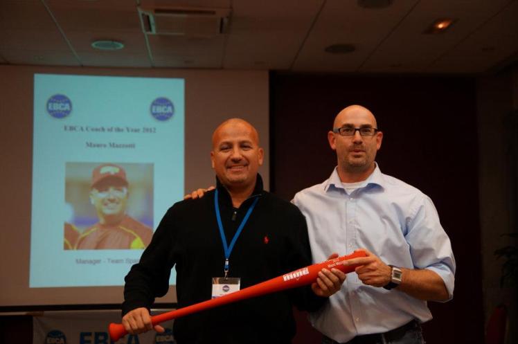 Mauro-Mazzotti-receives-EBCA-Coach-of-the-Year-Award
